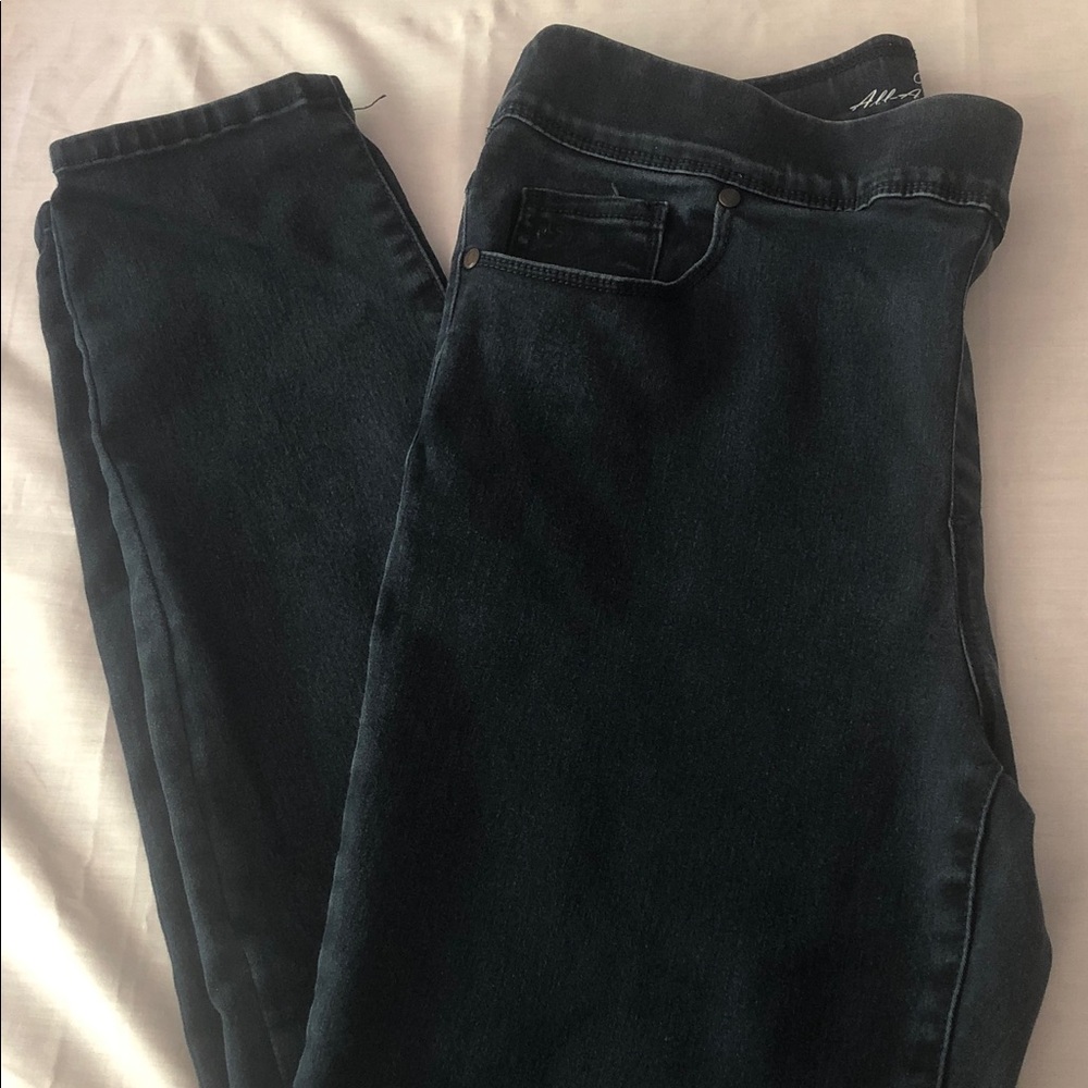 Gloria Vanderbilt Men's Slim Jeans in Black